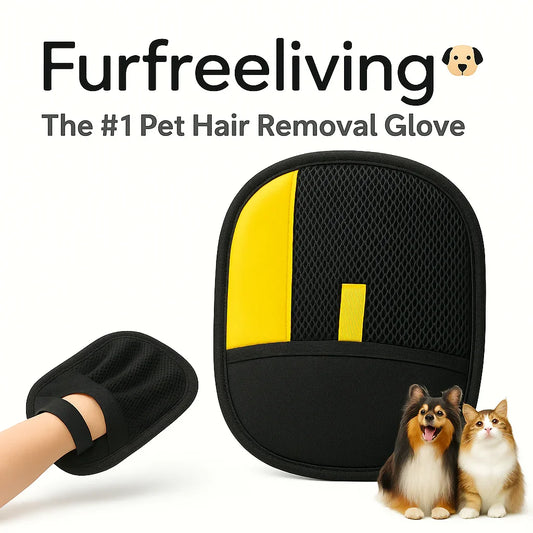 Pet Hair Removal Glove - Furfreeliving